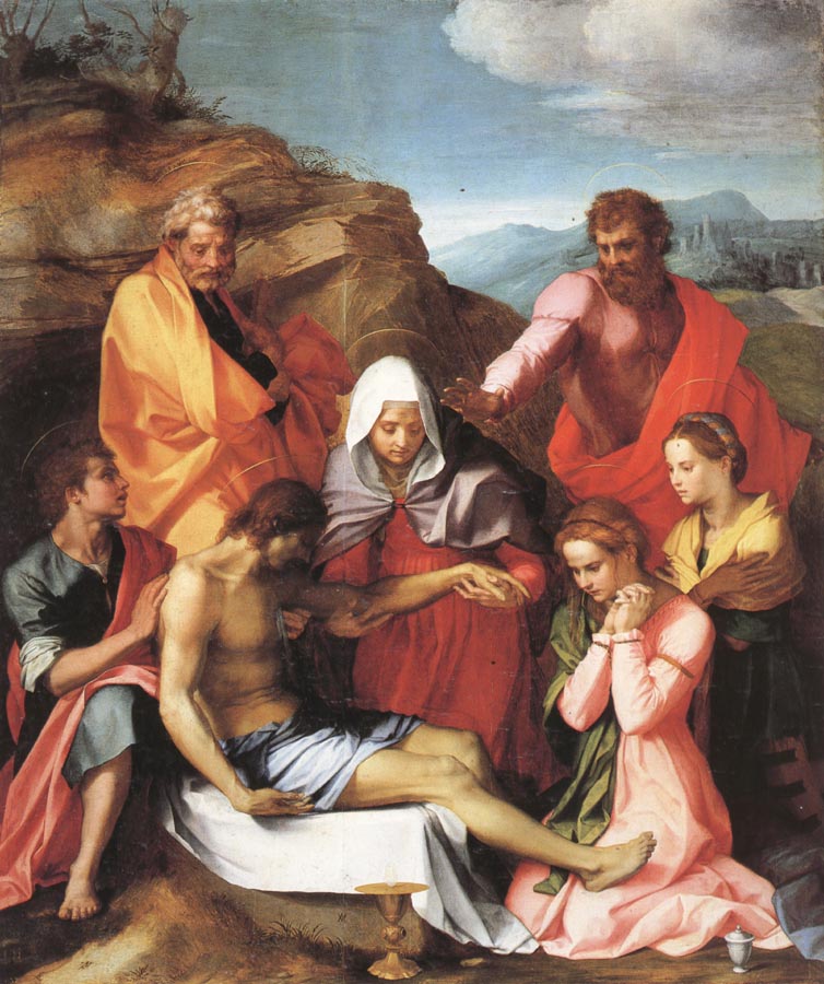 Pieta with Saints